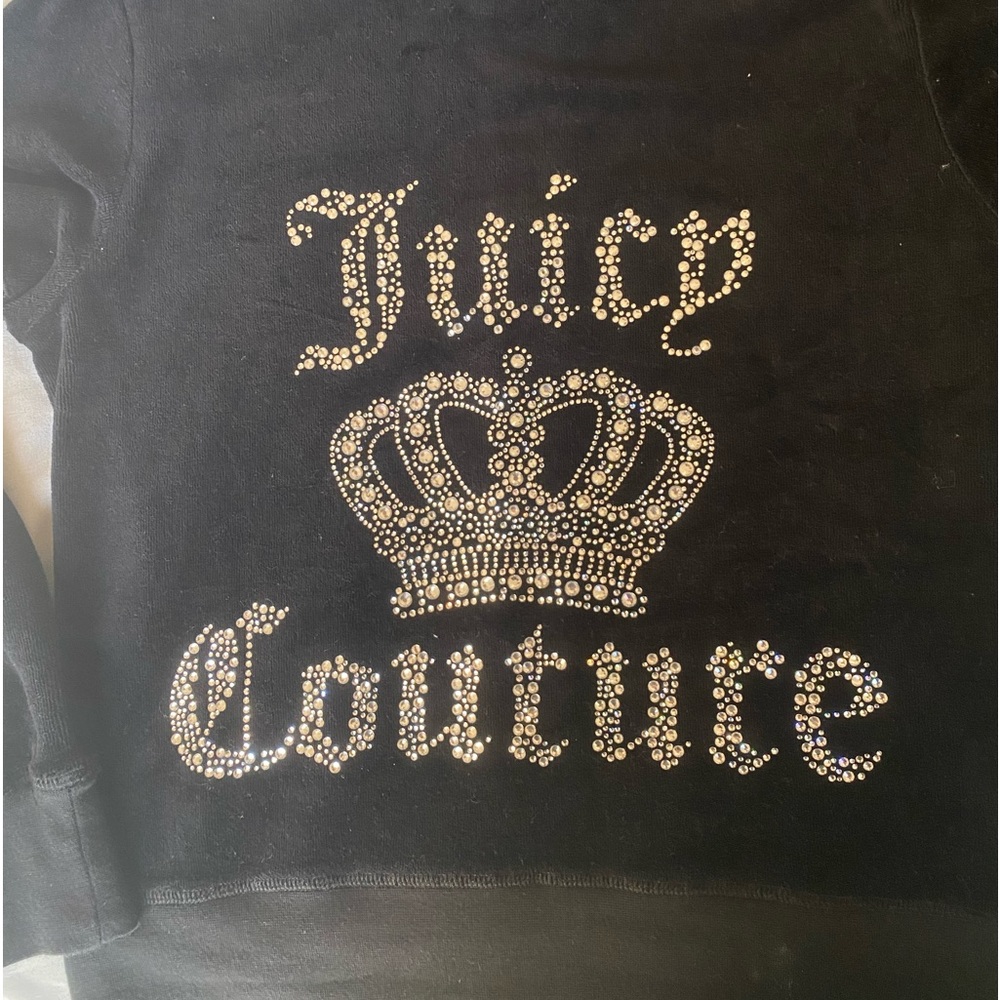 Juicy Couture Cropped Zip Up Jacket